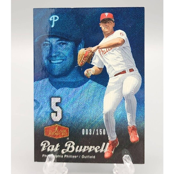 2006 Pat Burell Flair Showcase Fleer #167 /150 Baseball Card - Picture 1 of 6